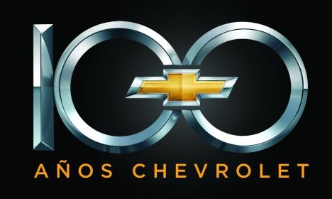 Cien a os de Chevrolet logo alusivo galer a